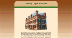 Desktop Screenshot of amboydepotmuseum.org